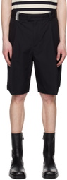 Marina Yee Black Wide Shorts