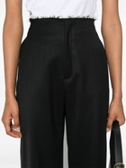 Jade Cropper Raw-Edge Tailored Trousers