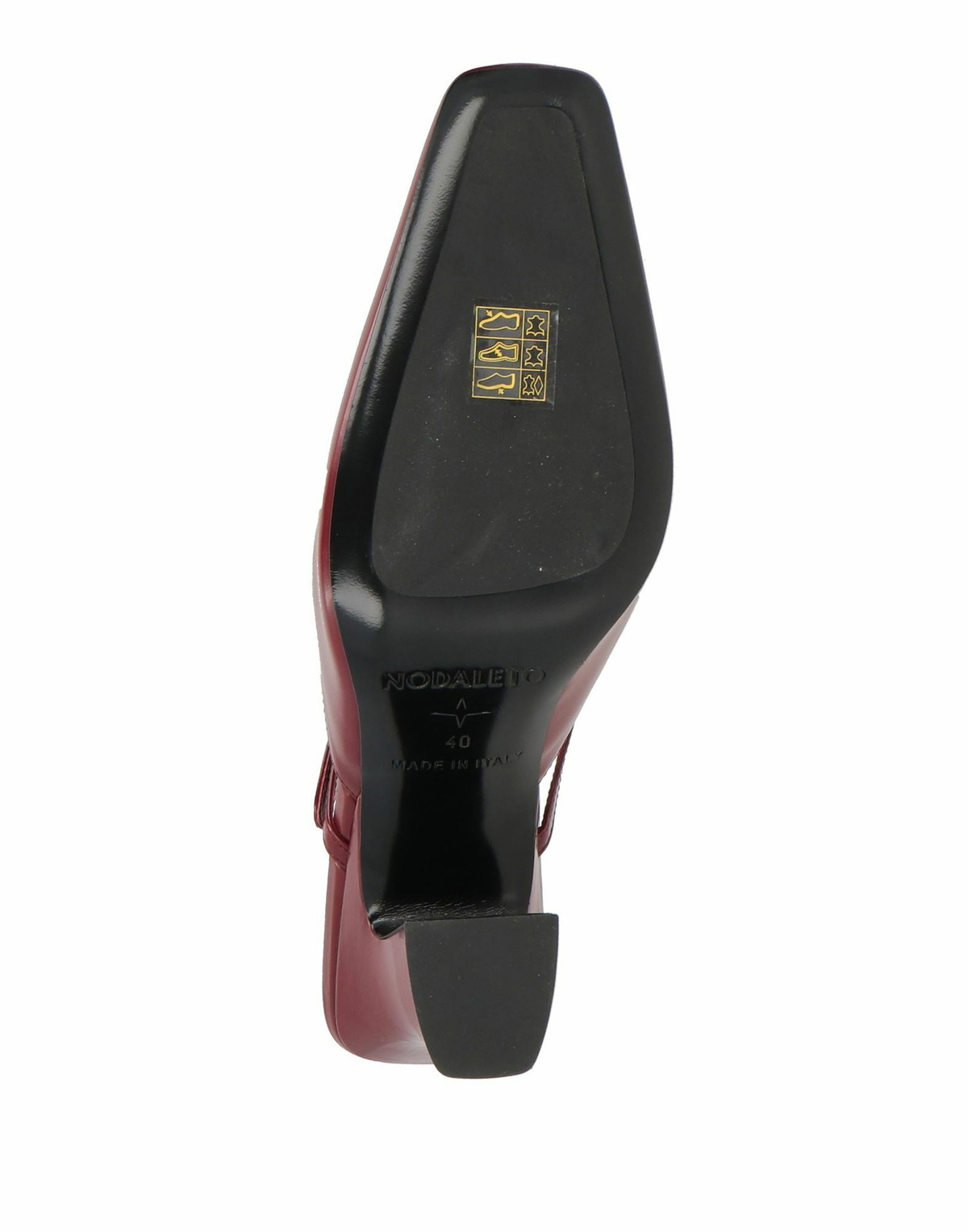 Nodaleto Womens Mules & Clogs in Burgundy