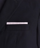 Brooks Brothers Men's Stripe Pocket Square Tie | Wine