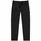 Comme des Garçons Homme Men's Nylon Combat Pant in Black