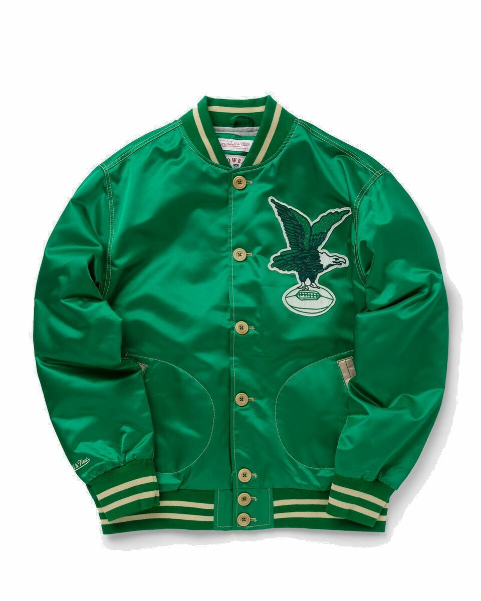 Photo: Mitchell & Ness Nfl Authentic Jacket Philadelphia Eagles 1938 Green - Mens - College Jackets/Team Jackets