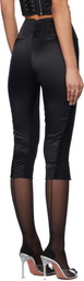 Dilara Findikoglu Black Regeneration Capri Trousers