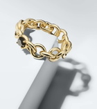 Spinelli Kilcollin Fused Serpens Large 18kt gold ring with diamond