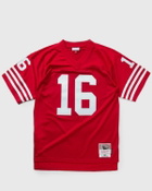 Mitchell & Ness Nfl Legacy Jersey San Francisco 49ers 1990 Joe Montana #16 Red Jerseys