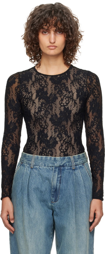 Photo: ZIMMERMANN Black Lace Bodysuit
