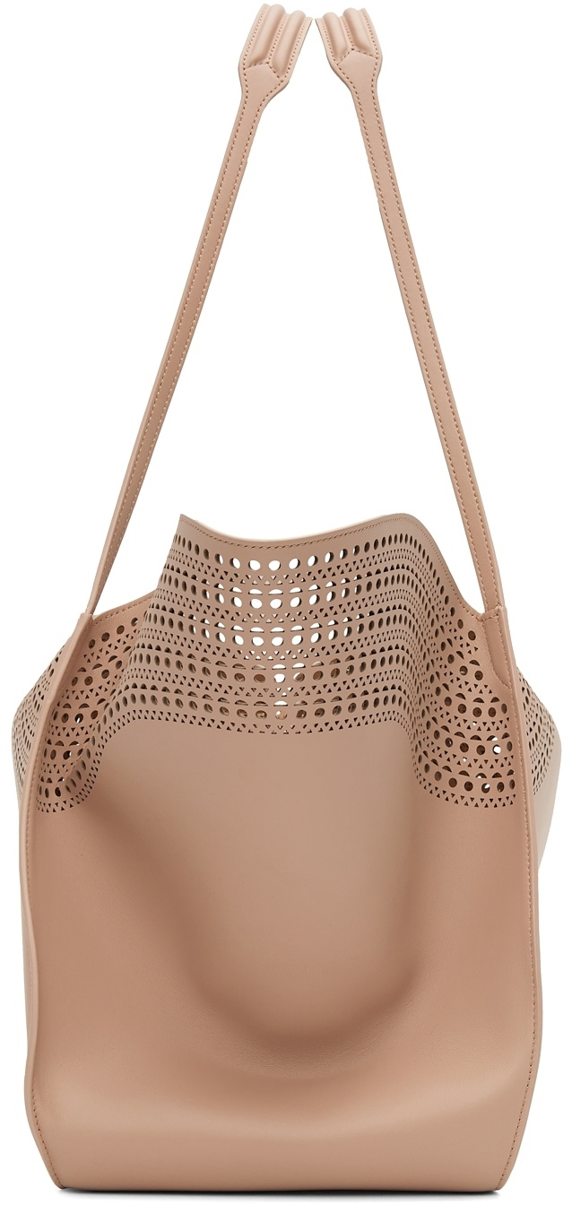 【関税&送料込】Alaia Bags Beige Alaïa | Beige laser-cut tote bag | Savannahs