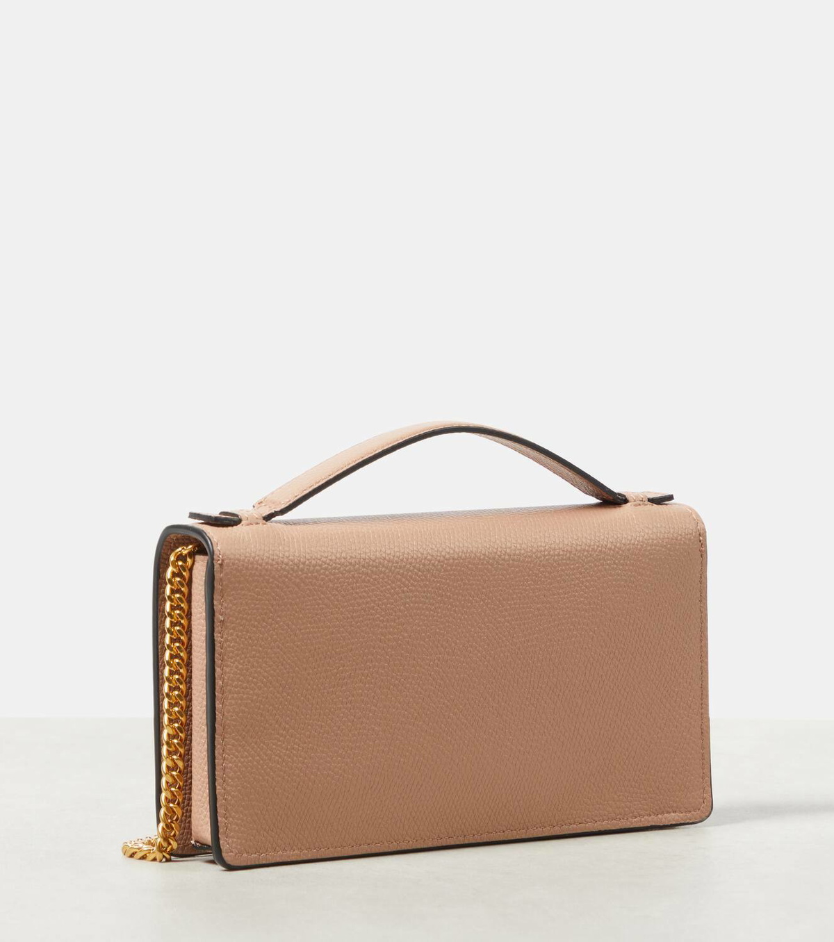 Valentino Garavani VLogo Signature Mini leather wallet on Valentino Garavani VLogo Signature Mini leather wallet on