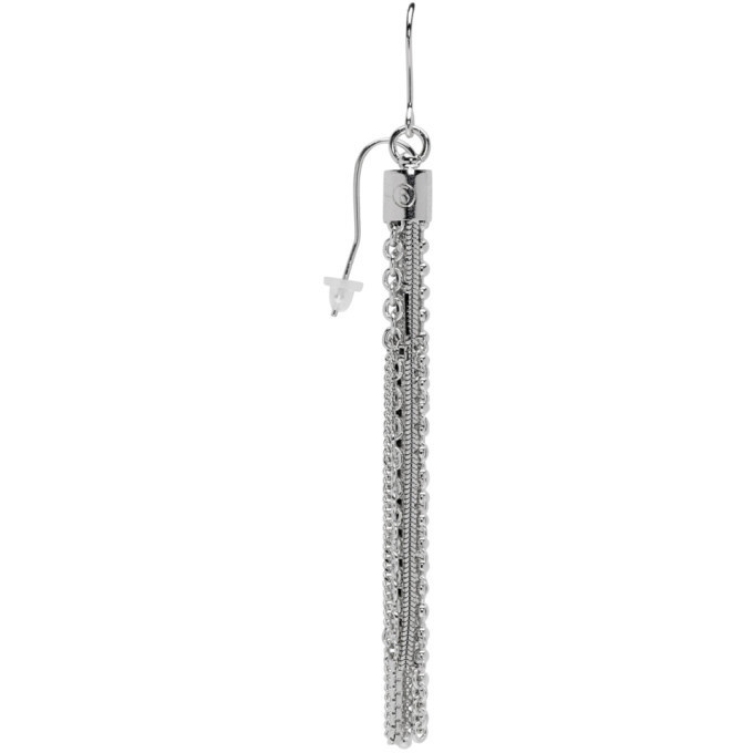 Photo: MM6 Maison Margiela Silver Tassel Earring