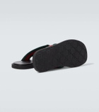 Gucci GG Web Stripe slides