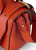 Mulberry Bayswater Heritage Mini Grained Leather Cross-body bag - Orange - One Size