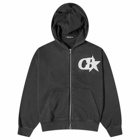 Cole Buxton Men's CB Star Zip Hoodie in Vintage Black