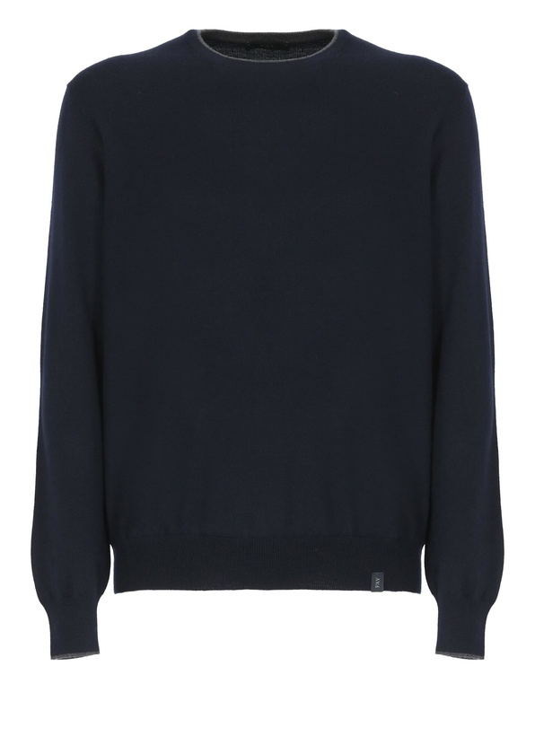 Photo: Fay Jumper In Shaved Wool Knit