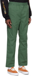 Carhartt Work In Progress Green Flint Trousers