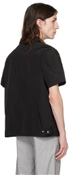 HELIOT EMIL Black Carabiner Shirt