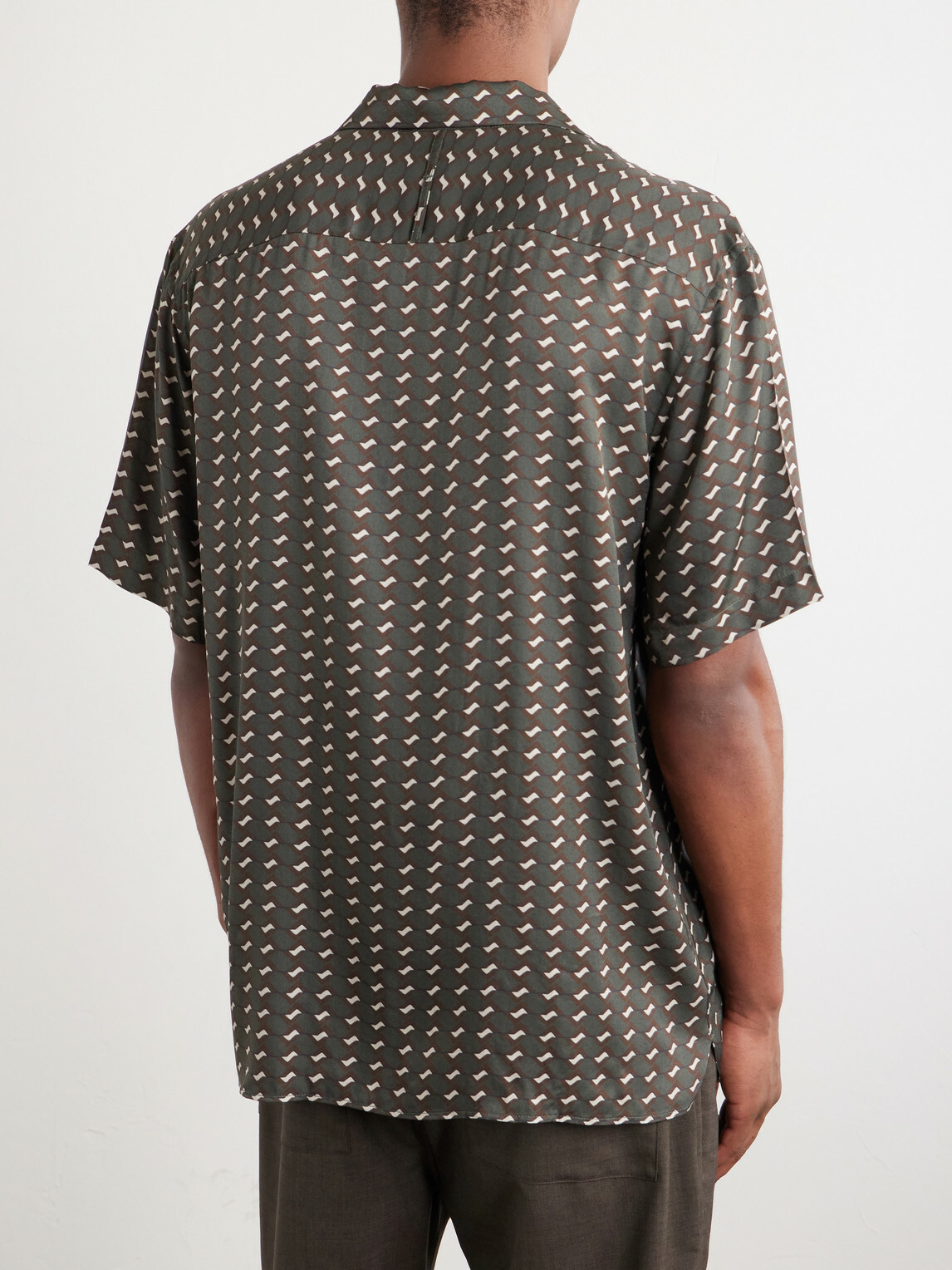 Mr P. - Wiggle Printed Shirt - Green