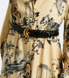 Etro Woven leather belt