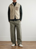 S.N.S. Herning - Virgin Wool Zip-Up Cardigan - Green