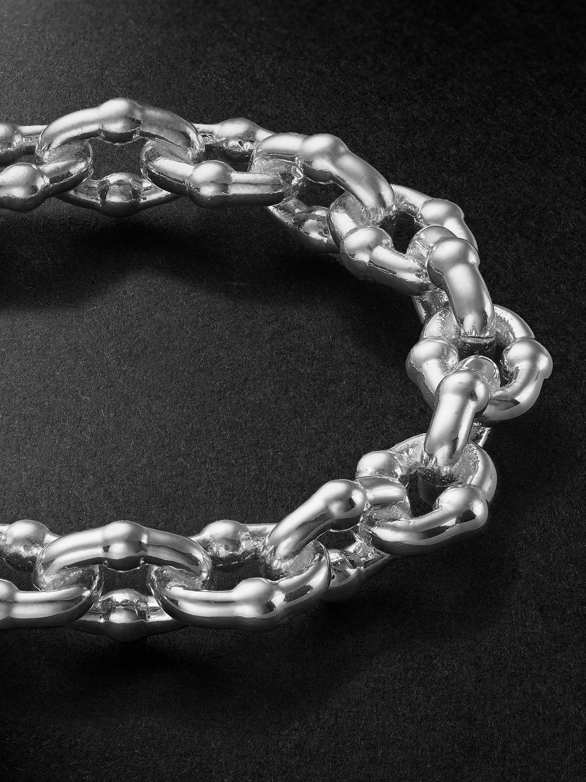 Greg Yuna - Umlaut Sterling Silver Ring - Silver