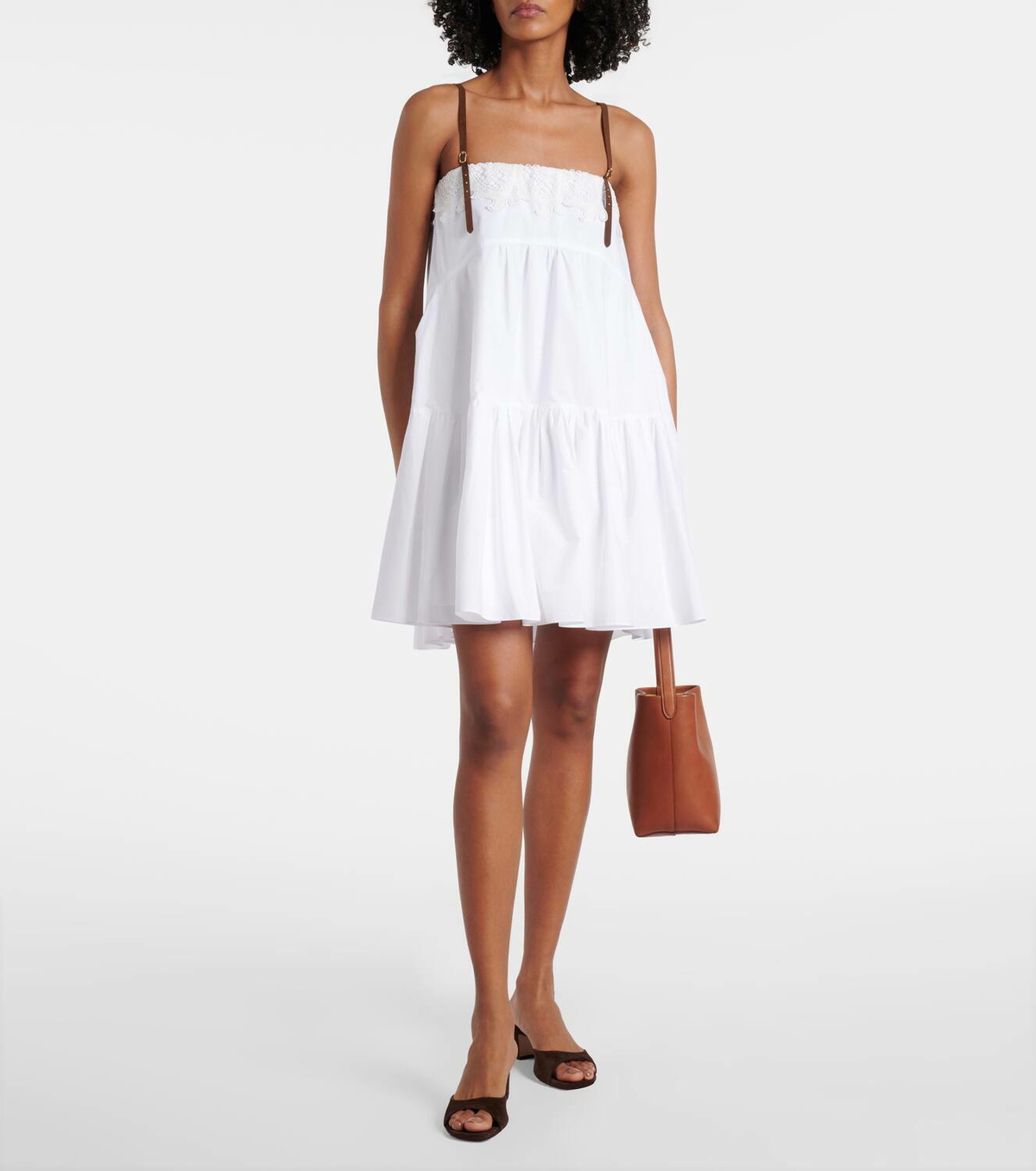 Dorothee Schumacher Poplin Power cotton-blend minidress
