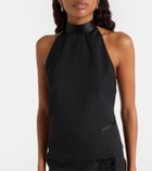 McQueen Satin top