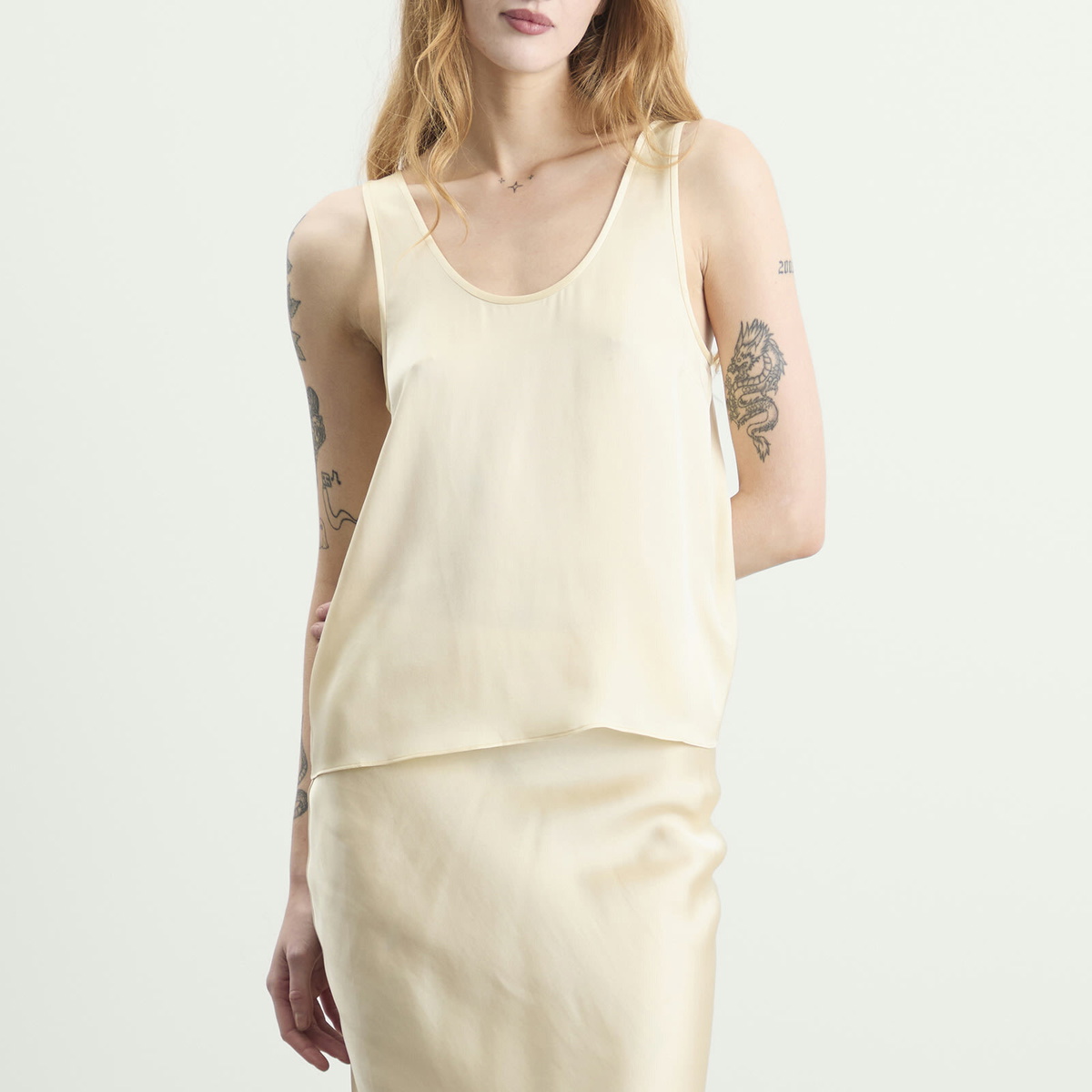 Anine Bing Women's Lea Top in Cream