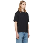 A.P.C. Black Boxy Micro Logo T-shirt
