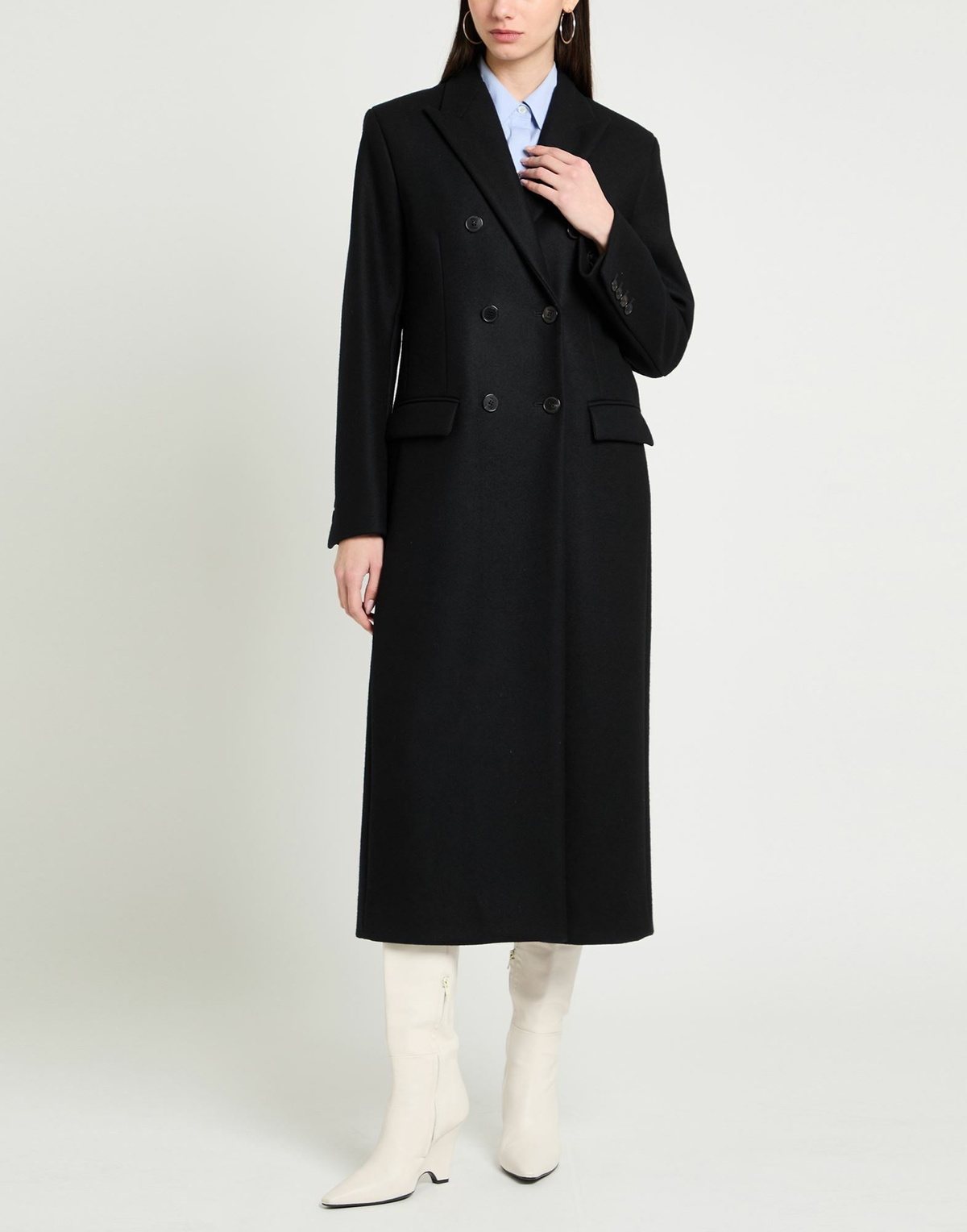 Modes Womens Coat in Black