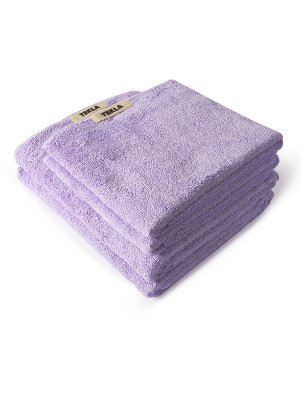 Photo: TEKLA - Set of Four Organic Cotton-Terry Towels