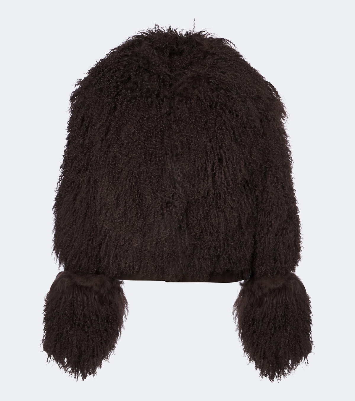 De La Vali Vespera suede-trimmed shearling jacket