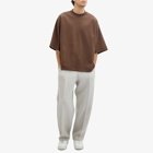 Nike Men's Tech Fleece Short Sleeve T-shirt in Baroque Brown