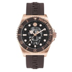 Philipp Plein The Skull Diver Quartz Black Dial Mens Watch PWOAA0322
