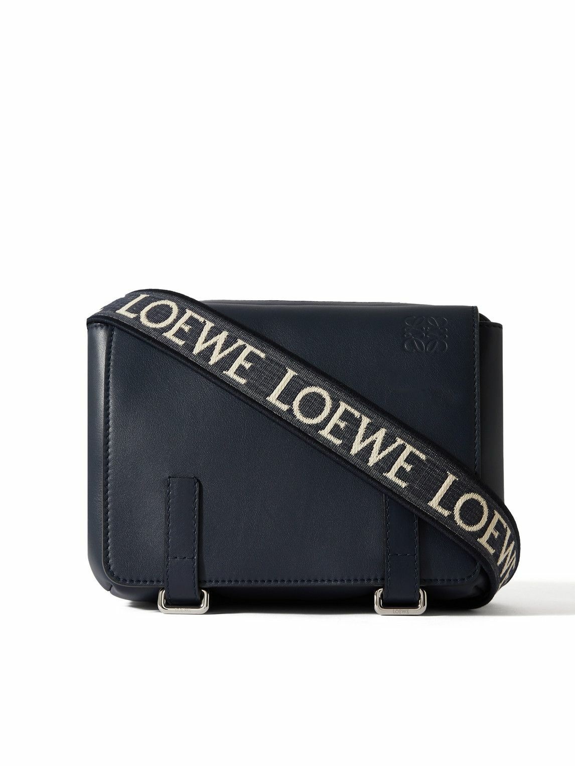 Loewe - Military Leather Messenger Bag Loewe