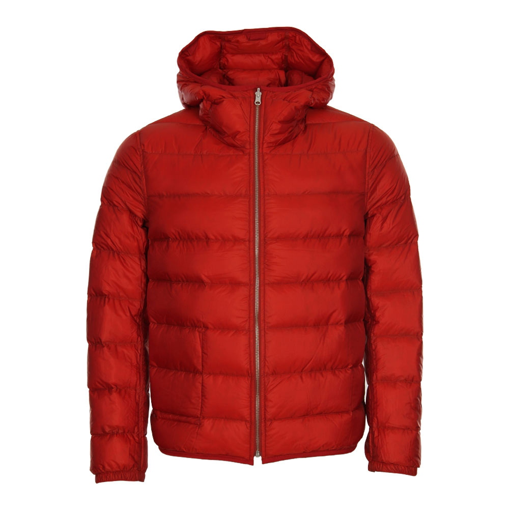 Hooded Down Liner - Red