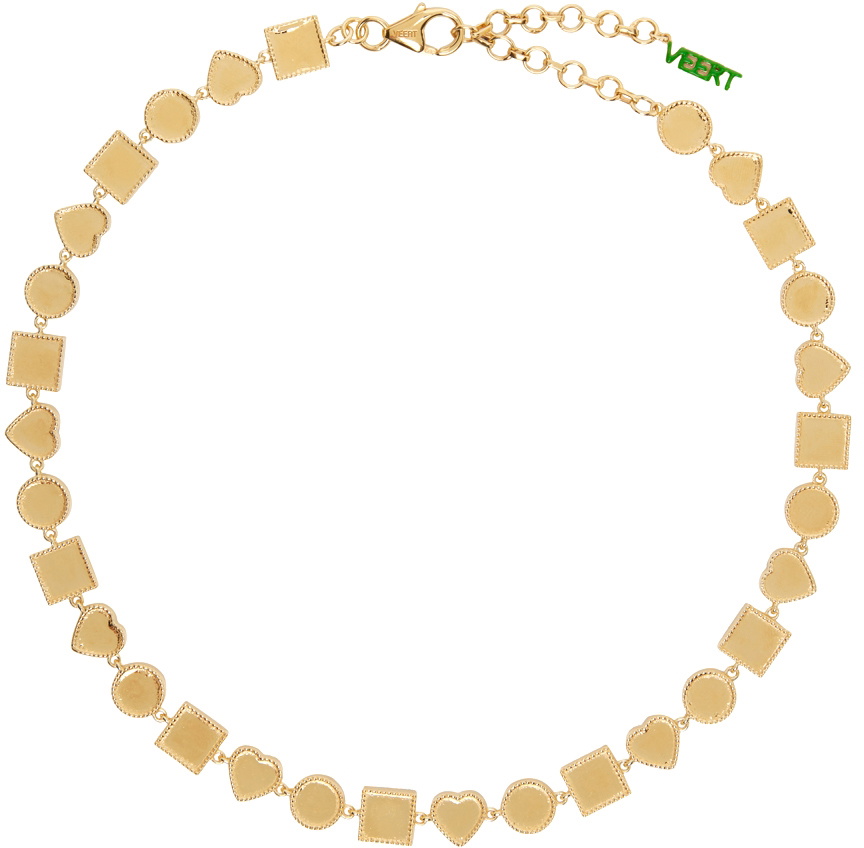 VEERT Gold 'The Shape' Necklace