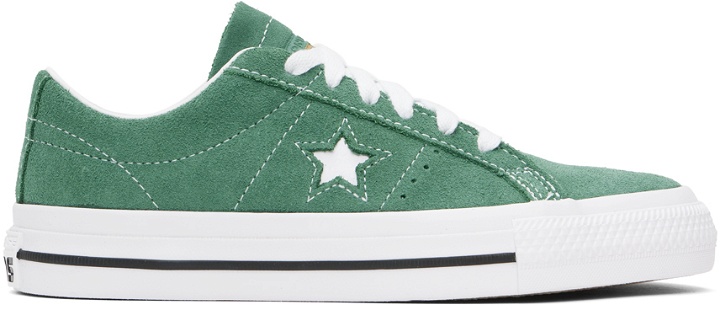 Photo: Converse Green CONS One Star Pro Sneakers