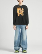 Palm Angels Mens Sweatshirt in Black
