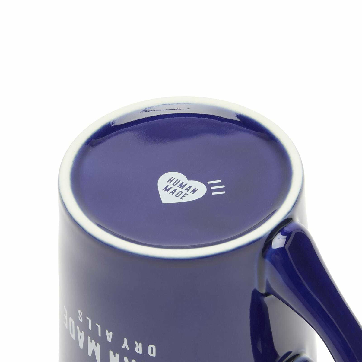 Human Made Men's Heart Logo Coffee Mug in Navy 
