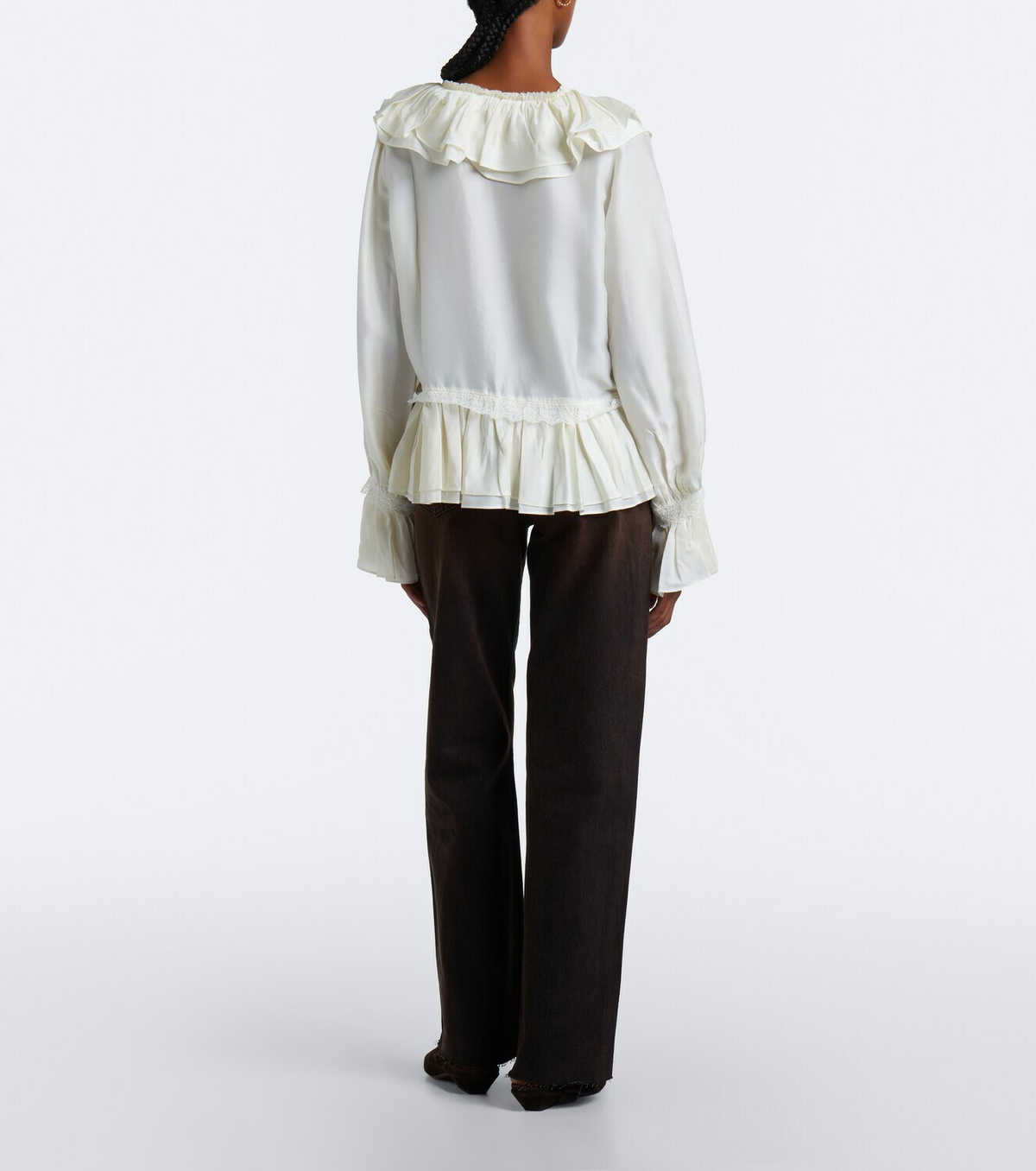 SLVRLAKE Grace wide-leg jeans