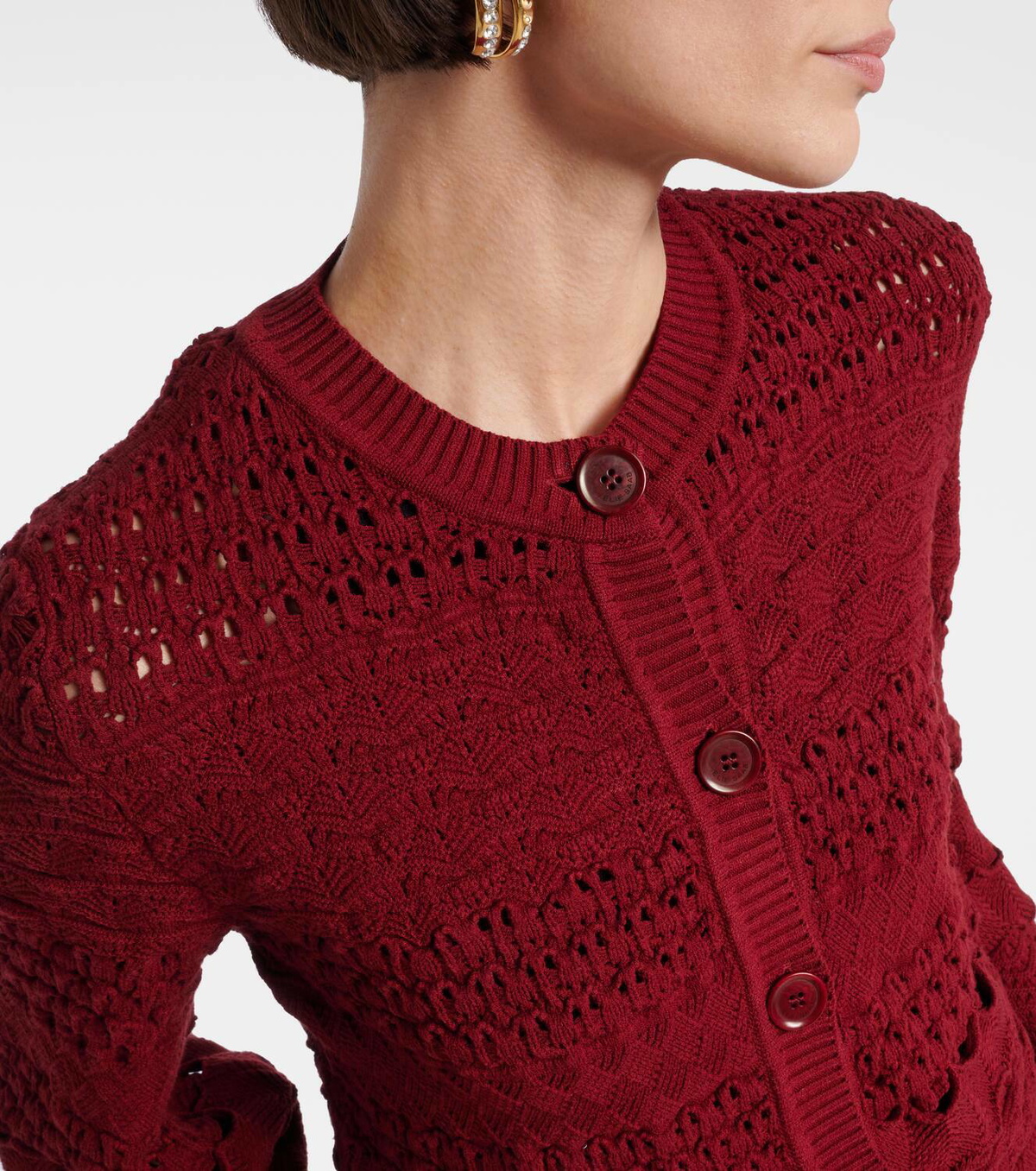 Elie Saab Crochet cardigan