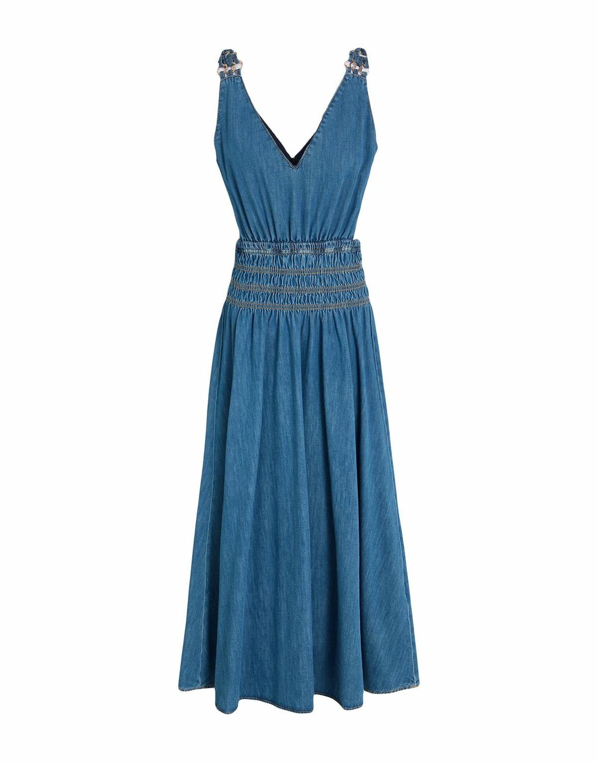 Maje Womens Midi dress in Blue