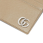 Gucci Men's GG Card Wallet in Taupe