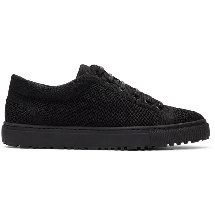 Photo: ETQ Amsterdam Black Knitted Low 1 Sneakers