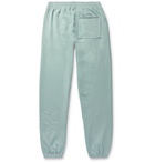 Les Girls Les Boys - Logo-Print Loopback Cotton-Jersey Track Pants - Green