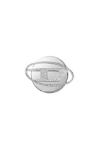 Diesel Oval D Grip & Stand - Ring stands - Unisex - Silver