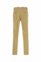 PT Torino Beige Stretch Cotton Pant