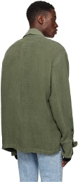 Greg Lauren Khaki Boxy Jacket