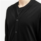 Junya Watanabe MAN Men's Button Through Cardigan in Black