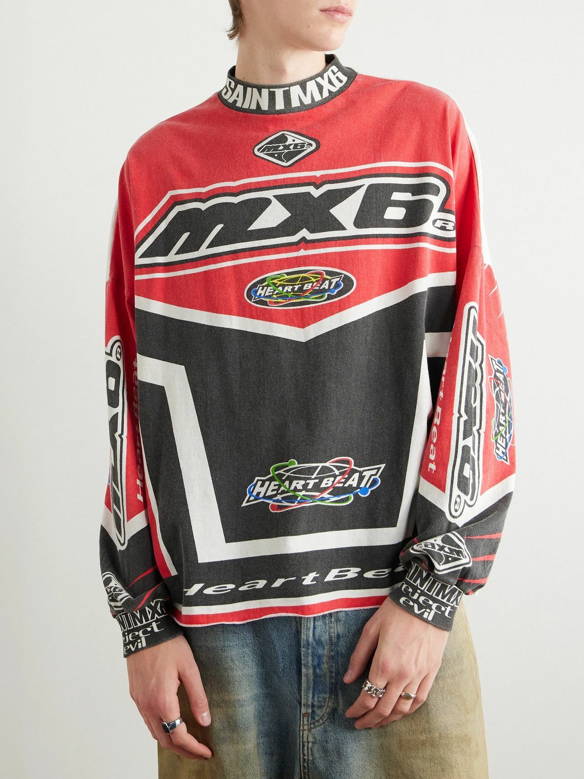 SAINT MXXXXXX☆関税込☆MX6 モトクロス レース コットンTシャツ SAINT MXXXXXX☆関税込☆MX6 モトクロス レース コットンTシャツ