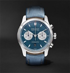 Bremont - Zurich Chronograph 42mm DLC-Coated Stainless Steel and Kevlar Watch, Ref. No. CH_MO_034_06_L - Blue